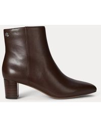 Ralph Lauren - Stivaletti Demi in vitello - Lyst