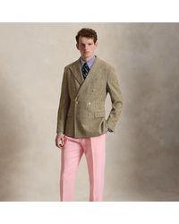 Polo Ralph Lauren - Pleated Linen Suit Trouser - Lyst