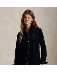 Polo Ralph Lauren - Stretch Slim Fit Cotton Corduroy Shirt - Lyst