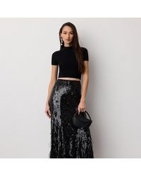 Ralph Lauren - Milani Embellished Tulle Skirt - Lyst