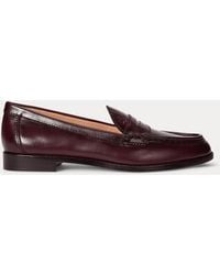 Ralph Lauren - Wynnie Leather Loafer - Lyst