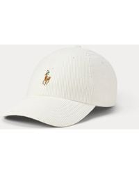 Polo Ralph Lauren - Corduroy Ball Cap - Lyst