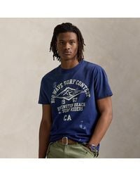 Polo Ralph Lauren - Classic Fit Jersey Graphic T-Shirt - Lyst
