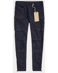 RRL - Skinny-Cargohose Aus Stretch-Denim - Lyst