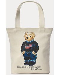 Polo Ralph Lauren - Ralph Lauren Boy's Polo Bear Cotton Canvas Tote - Lyst