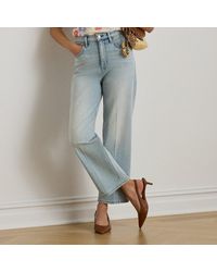 Ralph Lauren - High-Rise Relaxed Straight Ankle Jean - Lyst