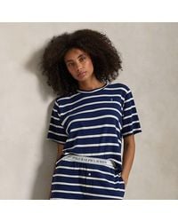 Polo Ralph Lauren - Striped Short-Sleeve Pyjama Set - Lyst