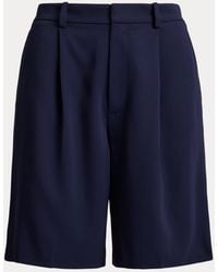 Ralph Lauren - Minetta Wollen Gabardine Short - Lyst