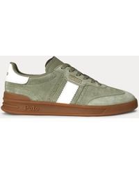 Polo Ralph Lauren - Leather Court Trainers - Lyst