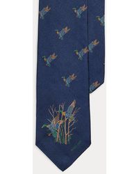Polo Ralph Lauren - Graduate Mallard-Patterned Silk Tie - Lyst