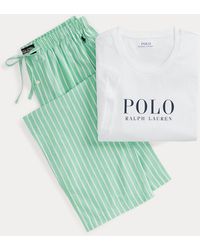 Pigiama Scozzese in Cotone Polo Ralph Lauren - Cima Online