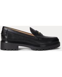 Ralph Lauren - Ralph Lauren Marli Leather Penny Loafer - Lyst