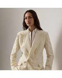 Ralph Lauren - Ramona Striped Wool Jacket - Lyst