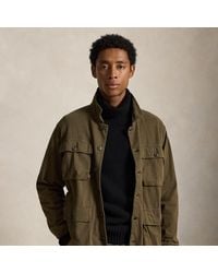 Polo Ralph Lauren - Sueded Moleskin Utility Overshirt - Lyst