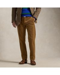 Polo Ralph Lauren - Straight Fit Stretch Corduroy Trousers - Lyst