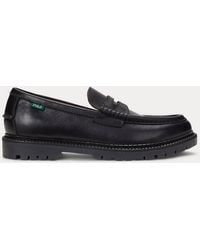 Polo Ralph Lauren - Jett Lug-Sole Leather Penny Loafer - Lyst