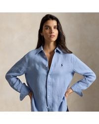 Polo Ralph Lauren - Oversize Fit Linen Shirt - Lyst
