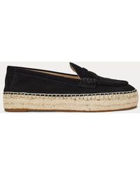Ralph Lauren - Loafer-Espadrille Luize Aus Wildleder - Lyst