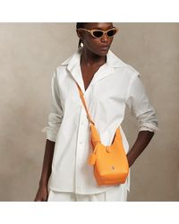 Polo Ralph Lauren - Polo Play Small Leather Tote & Crossbody - Lyst
