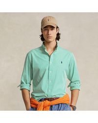 Ralph Lauren - Classic Fit Striped Stretch Poplin Shirt - Lyst