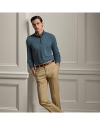 Ralph Lauren - Gregory Wool Gabardine Trouser - Lyst