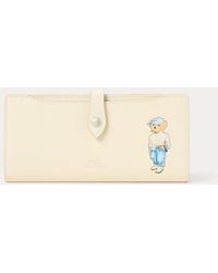 Polo Ralph Lauren - Lederbrieftasche Mit Polo Bear - Lyst