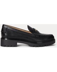 Ralph Lauren - Pennyloafer Marli Aus Kalbsleder - Lyst