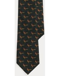 Ralph Lauren - Pheasant-Print Wool Challis Tie - Lyst