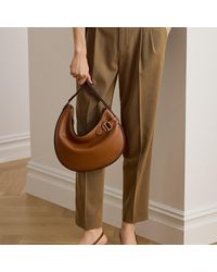 Ralph Lauren - Leather Large Tasha Shoulder Bag - Lyst