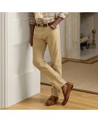 Ralph Lauren - Slim Fit Stretch Twill Pant - Lyst