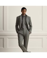 Ralph Lauren - Gregory Hand-Tailored Tick-Weave Trouser - Lyst