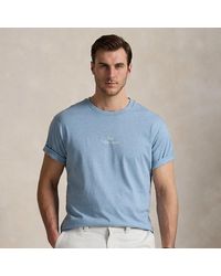 Polo Ralph Lauren - Embroidered Logo Jersey T-Shirt - Lyst