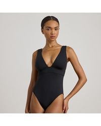 Ralph Lauren - V-Neck One-Piece - Lyst