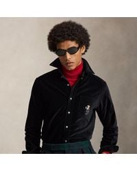 Polo Ralph Lauren - Classic Fit Martini Bear Velvet Shirt - Lyst