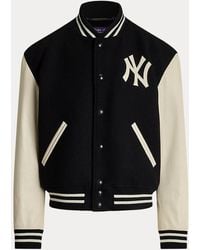 Ralph Lauren - Ralph Lauren Lauren Yankees Wool-Blend Jacket - Lyst