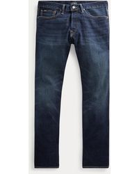 Polo Ralph Lauren Relaxed-Straight-Fit Jeans Hampton - Blau