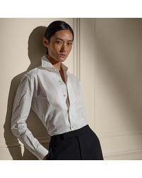 Ralph Lauren - Ralph Lauren Capri Relaxed Fit Cotton Shirt - Lyst