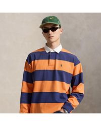 Ralph Lauren - Big Fit Striped Jersey Rugby Shirt - Lyst