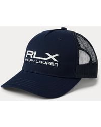 Ralph Lauren - Logo Twill Trucker Cap - Lyst