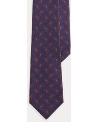 Polo Ralph Lauren - Pine-Print Silk Twill Tie - Lyst