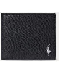 Polo Ralph Lauren - Saffiano Leather Billfold Wallet - Lyst