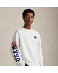 Polo Ralph Lauren - Flag Fleece Mockneck - Lyst