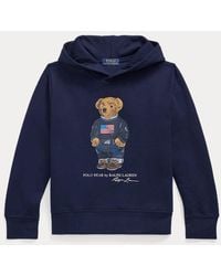 Polo Ralph Lauren - Ralph Lauren Boy's Polo Bear Fleece Hoodie - Lyst