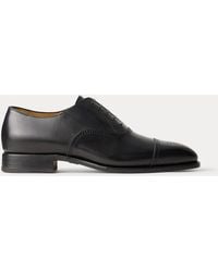 Ralph Lauren - Denver Calfskin Cap-Toe Shoe - Lyst