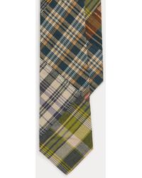 Polo Ralph Lauren - Patchwork Plaid Cotton Tie - Lyst