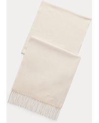 Ralph Lauren - Écharpe En Cachemire À Franges - Lyst