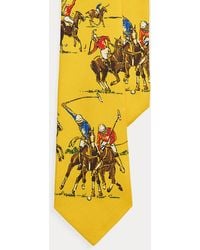 Polo Ralph Lauren - Equestrian-Print Silk Tie - Lyst