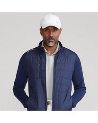 paneled stretch wool jacket