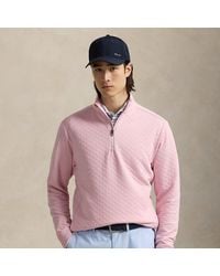 Ralph Lauren - Ralph Lauren Quilted Double-Knit Pullover - Lyst