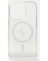 Polo Ralph Lauren - Transparentes MagSafe-Case iPhone 15 Pro - Lyst
